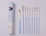 HIMI Miya Artist Paint Brushes Set for Acrylic Oil Watercolor Face Body Gouache Painting,Nice Gift for Artist Kids Adults