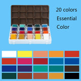 Maries Professional Gouache Paints 30ml Cold/Warm Color Jelly Cup Non-Toxic Gouache Watercolor Paint For Painting Artist