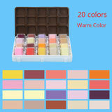 Maries Professional Gouache Paints 30ml Cold/Warm Color Jelly Cup Non-Toxic Gouache Watercolor Paint For Painting Artist