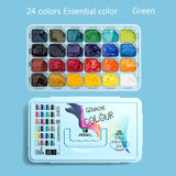 Maries Professional Gouache Paints 30ml Cold/Warm Color Jelly Cup Non-Toxic Gouache Watercolor Paint For Painting Artist