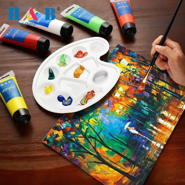 Professional 75x12 colors non-toxic environmental protection acrylic paint set acrylic paint
