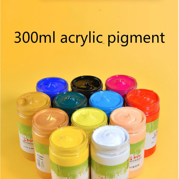 Acrylic paint 300M four bottle set / diy clothes and shoes hand painted paint /  acrylic paint / painting paint / art supplies