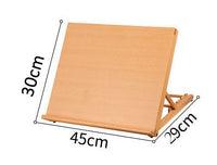 Art Wooden Drawing Table Sketch Easel for Oil & Watercolor Painting